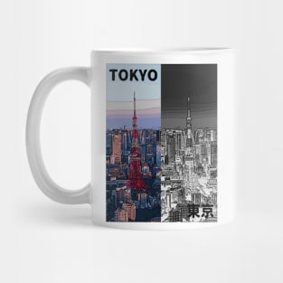 TOKYO tower Japan scenery Mug